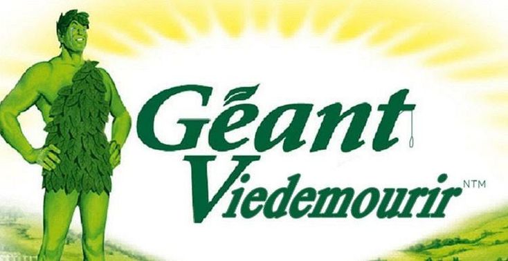 Geant envie de mourrir (blague avec la marquue tu sais avec le grand mec Geant vert)